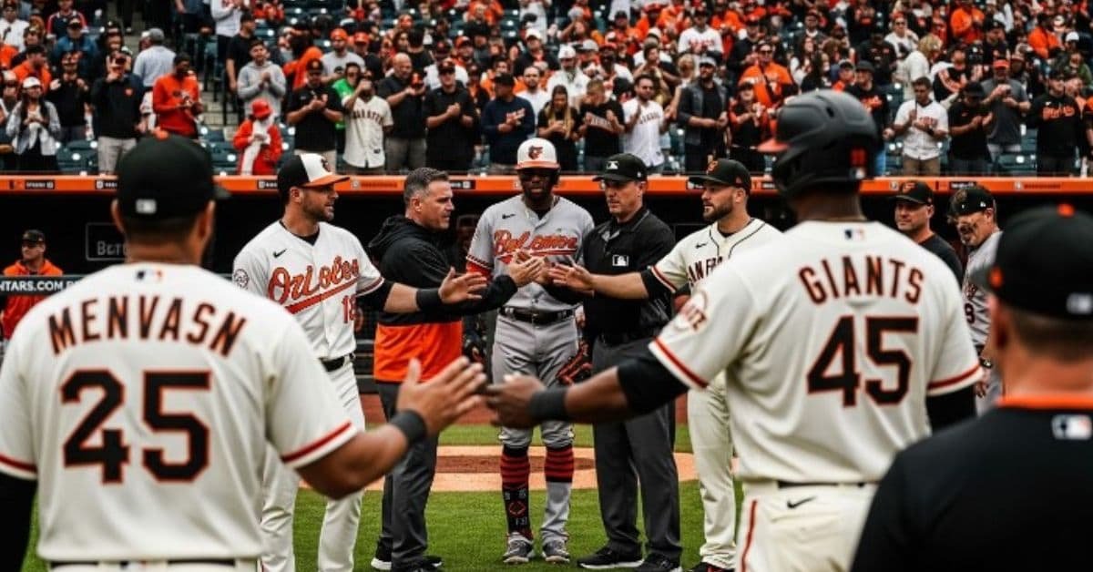 Baltimore Orioles vs San Francisco Giants Match Player Stats
