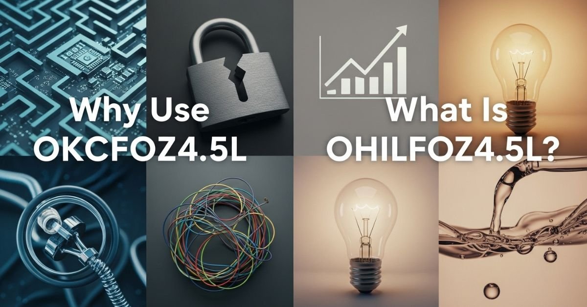 Why Use OKCFOZ4.5L & What Is OHILFOZ4.5L